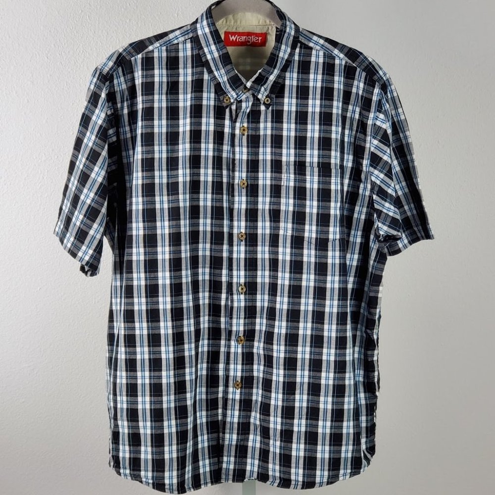 WRANGLER Casual button down shirts mens Sz L